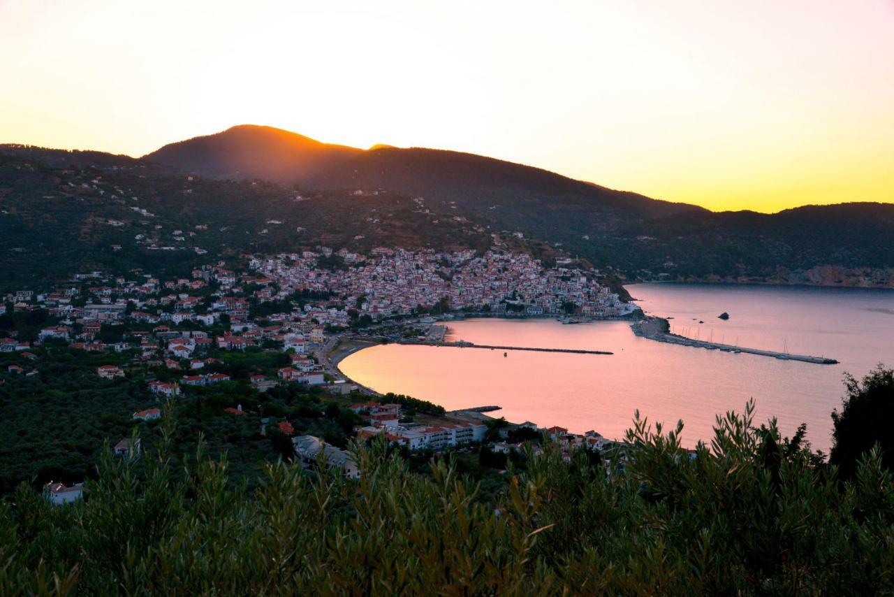 Villa Kalypso And Villa Kirki Bandar Skopelos Luaran gambar